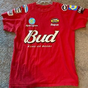 DALE JR BUDWEISER NASCAR TEE